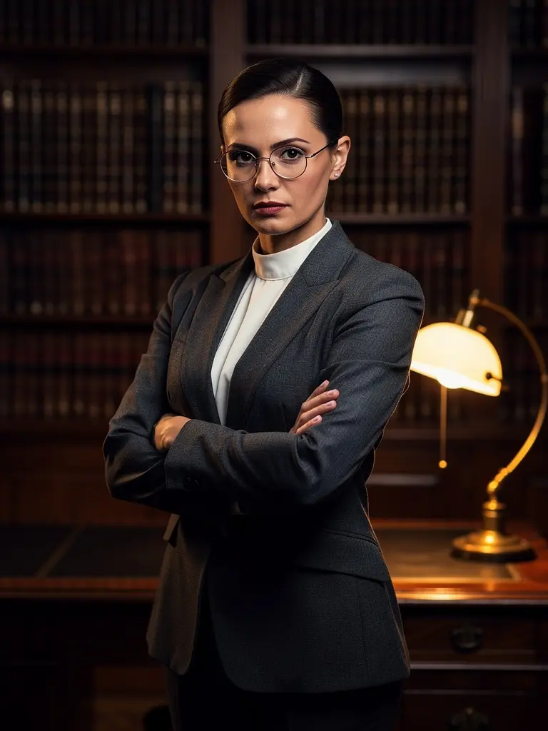 Lady Vex, the strict governess